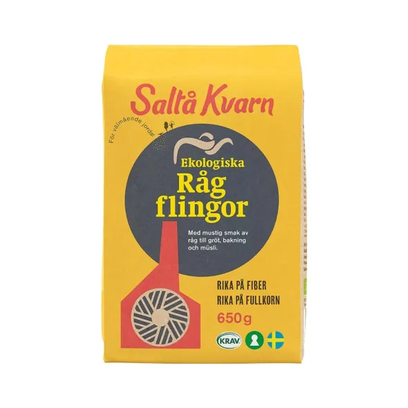 Rågflingor 650g