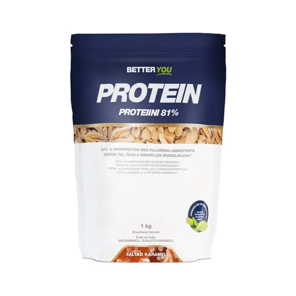 Ärt-Havreprotein 1kg Salted Caramel