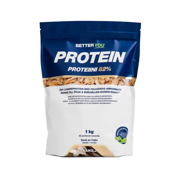 Ärt-Havreprotein 1kg Vanilj