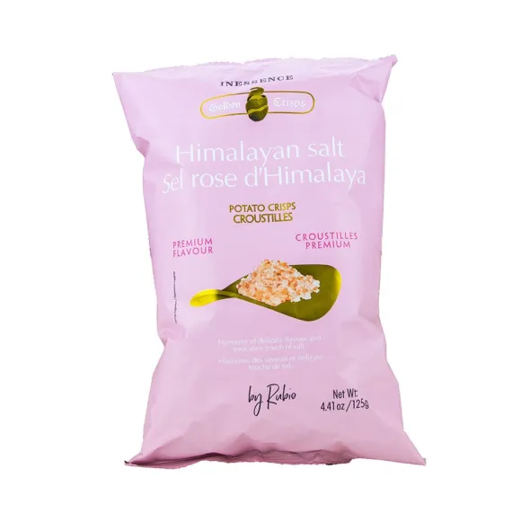 Rubio Potatischips Himalayan salt 125g