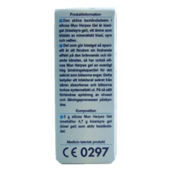Silicea mun herpes gel 5g