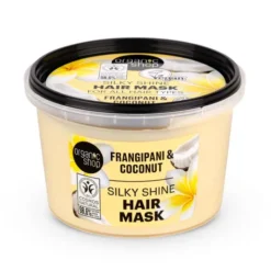 Silky Shine Mask For All Hair Types Frangipani and Coconut 250ml