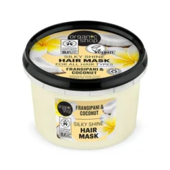 Silky Shine Mask For All Hair Types Frangipani and Coconut 250ml
