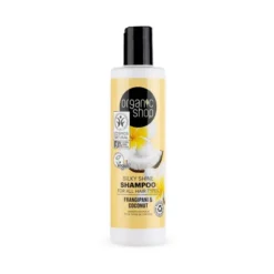 Silky Shine Shampoo For All Hair Types Frangipani and Coconut 280ml