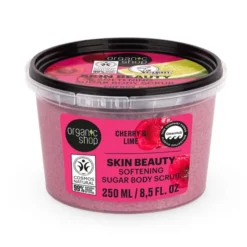 Skin Beauty softening sugar body scrub Cherry & Lime 250ml