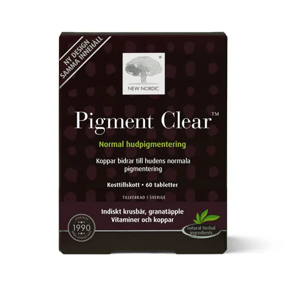 Skin Care Pigment Clear 60 tabletter