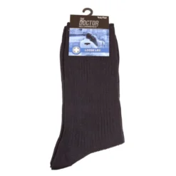 Sockor lös resår svart 3-pack stl 46-48
