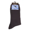 Sockor lös resår svart 3-pack stl 43-45