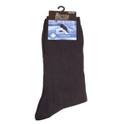 Sockor lös resår svart 3-pack stl 37-39