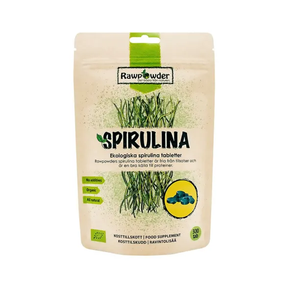Spirulina 300 tabletter