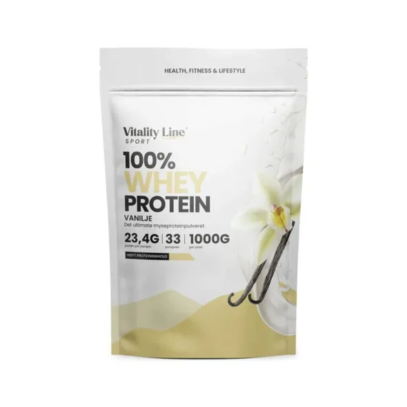 Sport whey vanilj 1kg