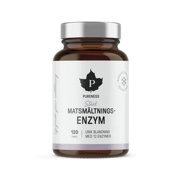 Stark matsmältningsenzym 120 kapslar