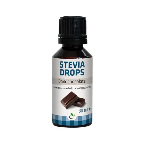 Stevia drops mörk choklad 30ml