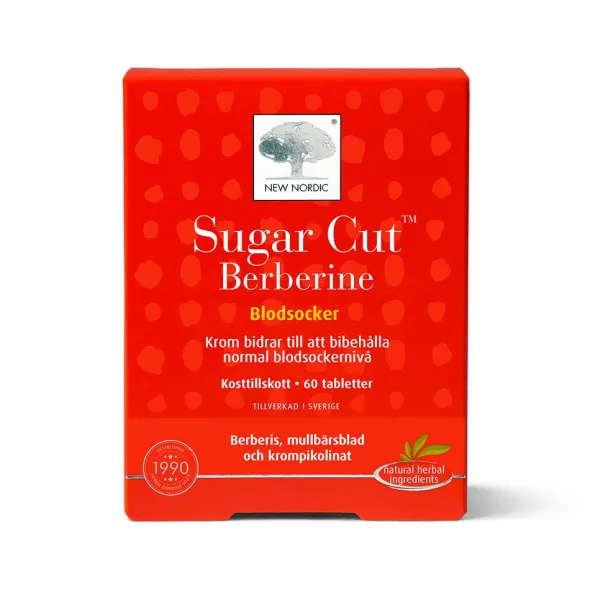 Sugar Cut Berberine 60 tabletter