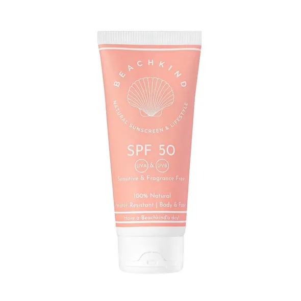 Sunscreen sensitive fragrance free SPF50 100ml