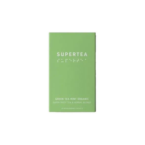 Supertea Green Tea Mint Organic 20 påsar