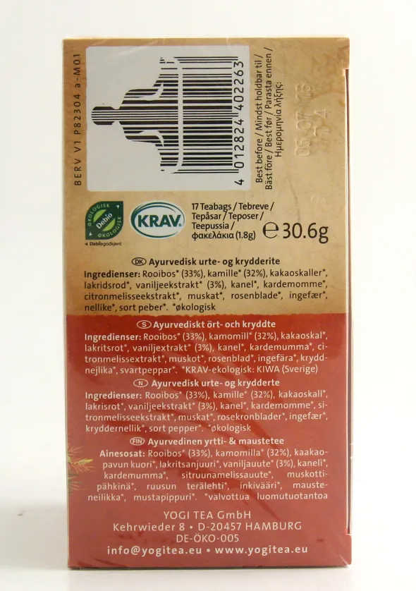 Te Bedtime Rooibos 17 påsar