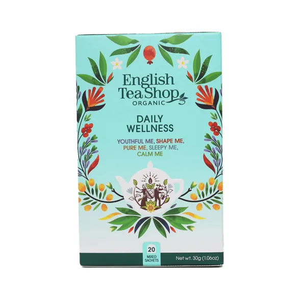 Te Daily Wellness 5 olika smaker 20 påsar