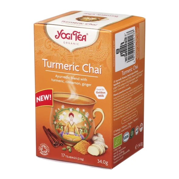 Te Turmeric Chai 17 påsar