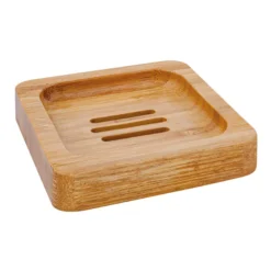 Tvålfat Kvadrat i Bambu