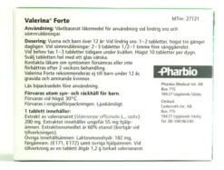Valerina Forte 80 tabletter