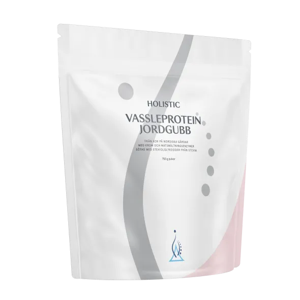 Vassleprotein jordgubb 750g