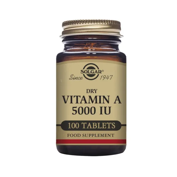 Vitamin A 5000 IU (Dry) 100 tabletter