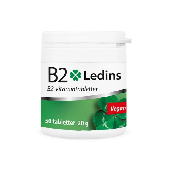 Vitamin B2 50 tabletter