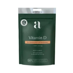 Vitamin D 2500iE 180 mjuka kapslar Refill