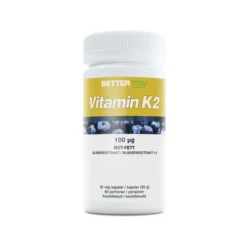 Vitamin K2 100 µg 90 kapslar