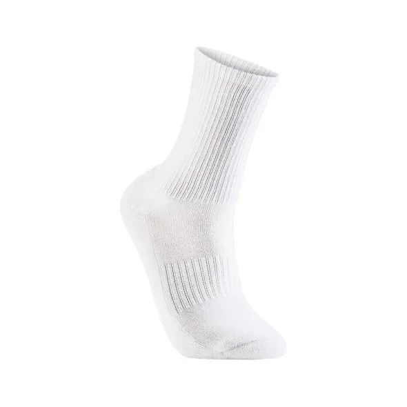 Vit tennissocka no stripes 3-pack