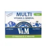 V&M Multivitamin & Mineral 120 tabletter