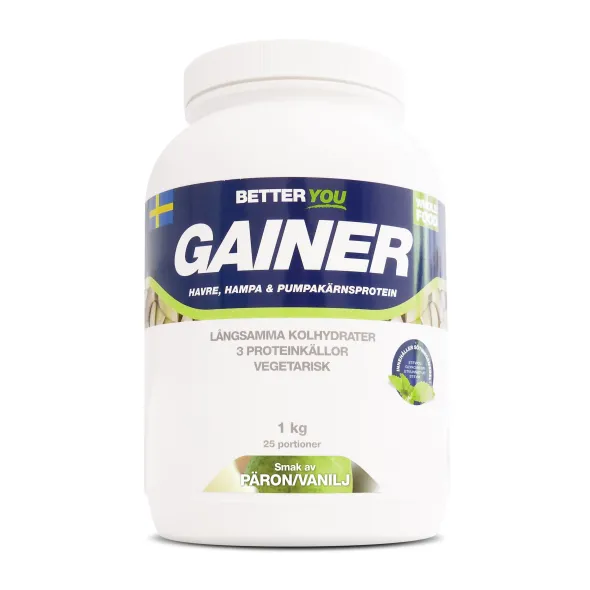 Whole Food Gainer Päron/Vanilj 1kg